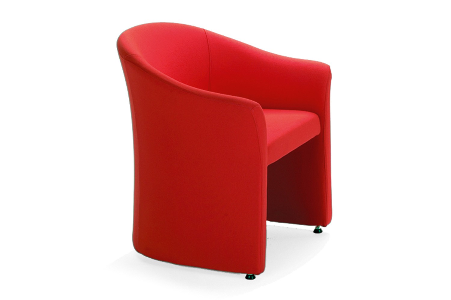 Główna galeria - Fotel ARCA firmy SOKOA - Made in France - Czerwony (7)