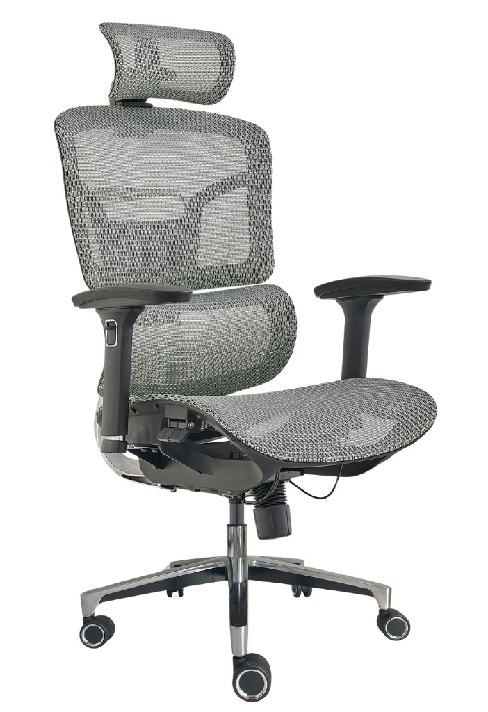 Główna galeria - Ergonomiczny fotel obrotowy ERGOMAN - ALU (3)