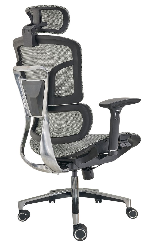 Główna galeria - Ergonomiczny fotel obrotowy ERGOMAN - ALU (4)