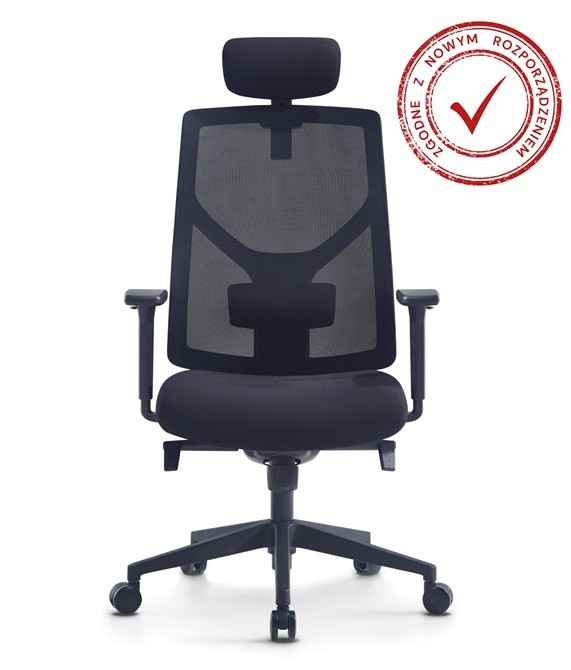 Główna galeria - Ergonomiczny fotel obrotowy STEPRO (6)