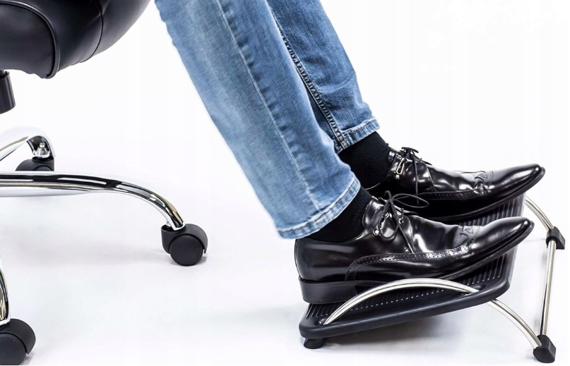 Główna galeria - Ergonomiczny regulowany podnóżek ErgoStep Steel (3)