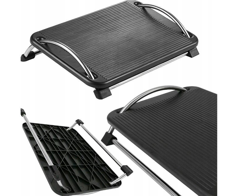 Główna galeria - Ergonomiczny regulowany podnóżek ErgoStep Steel (4)