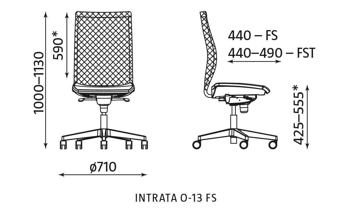 Główna galeria - Fotel obrotowy INTRATA O-13 FS (4)