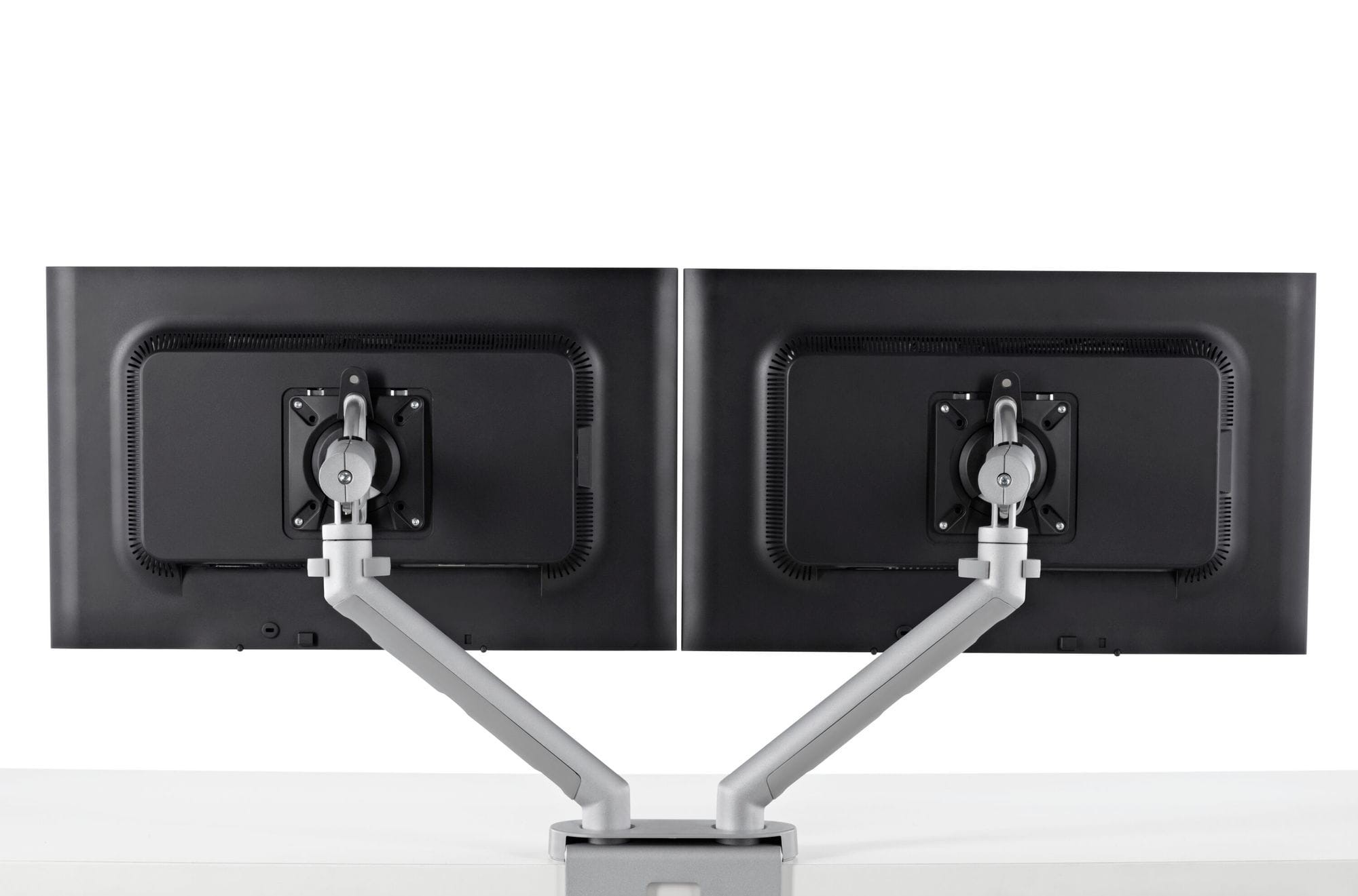 Główna galeria - Uchwyt na dwa monitory FLO firmy CBS szary (3)