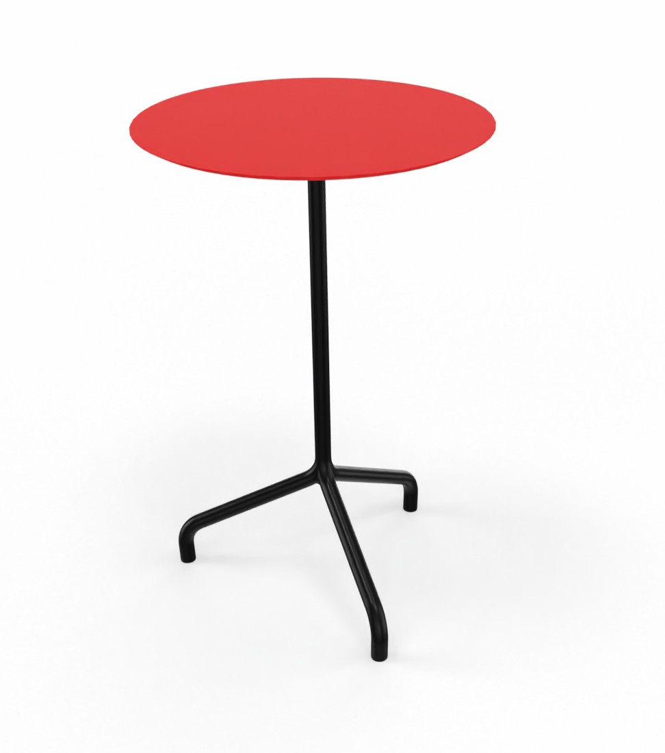 Główna galeria - Okrągły stół barowy Ribaltino Włoskiej marki URBANTIME do ogródków restauracyjnych wysoki 1065 mm (3)