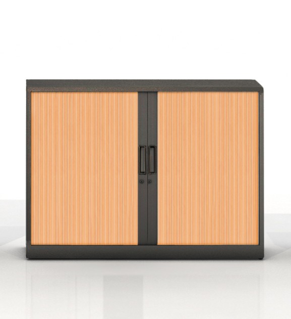 Główna galeria - Szafa metalowa żaluzjowa firmy Majencia-Nowy Styl Basycs 1020x1200 mm - Kolor Ciemnoszary + Jabłoń (8)