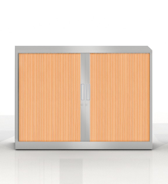 Główna galeria - Szafa metalowa żaluzjowa firmy Majencia-Nowy Styl Basycs 1020x1200 mm - Kolor Srebrny + Jabłoń (8)