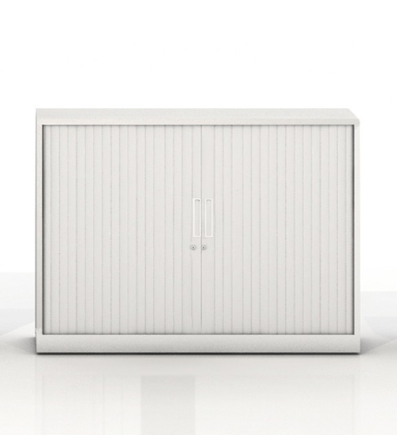 Główna galeria - Szafa metalowa żaluzjowa firmy Majencia-Nowy Styl Basycs 1020x1200 mm - Kolor Biały (8)