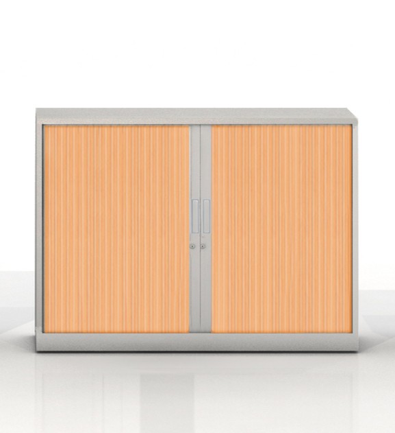 Główna galeria - Szafa metalowa żaluzjowa firmy Majencia-Nowy Styl Basycs 1020x1200 mm - Kolor Szary + Jabłoń (8)