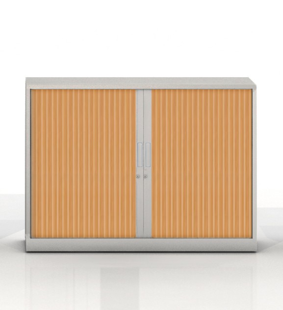 Główna galeria - Szafa metalowa żaluzjowa firmy Majencia-Nowy Styl Basycs 1020x1200 mm - Kolor Szary + Grusza (8)