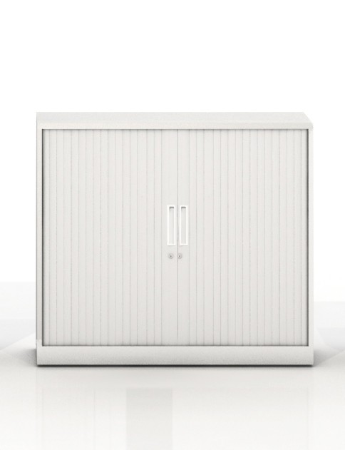 Szafa metalowa żaluzjowa Basycs 1020x1000 mm - Kolor Biały