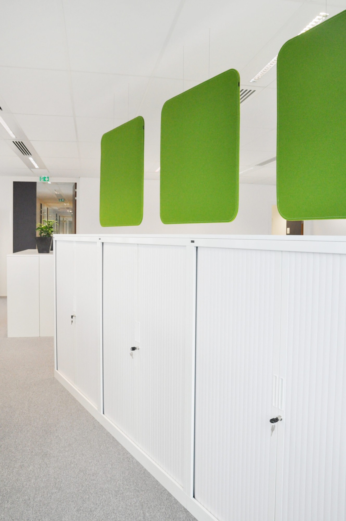 Główna galeria - Szafa metalowa żaluzjowa Ecozen 1380x1000 mm - Kolor Biały (3)