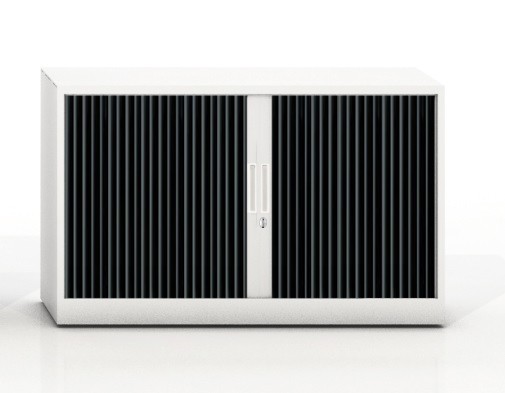 Główna galeria - Szafa metalowa żaluzjowa firmy Majencia-Nowy Styl Basycs 700x800 mm - Kolor Biały + Czarny (6)