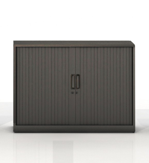 Szafa metalowa żaluzjowa firmy Majencia-Nowy Styl Filea 1020x1200 mm - Kolor Ciemnoszary
