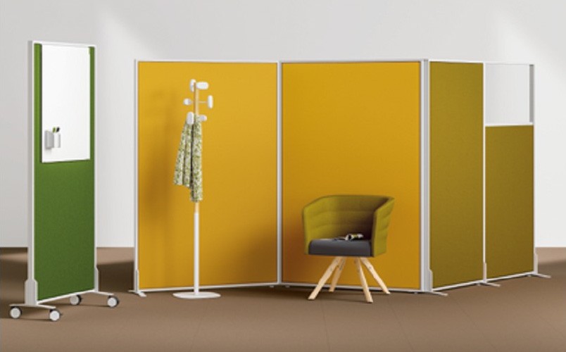 Główna galeria - Ekran akustyczny tapicerowany Isola Manade 1600 x 800 (2)