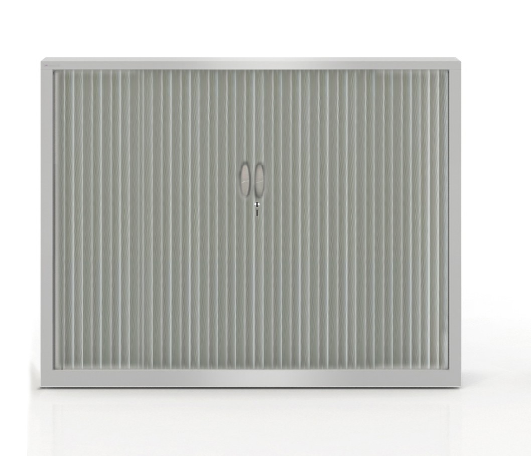 Główna galeria - Szafa metalowa żaluzjowa firmy Majencia-Nowy Styl Ecozen 1020x800 mm - Srebrny + Aluminium (2)