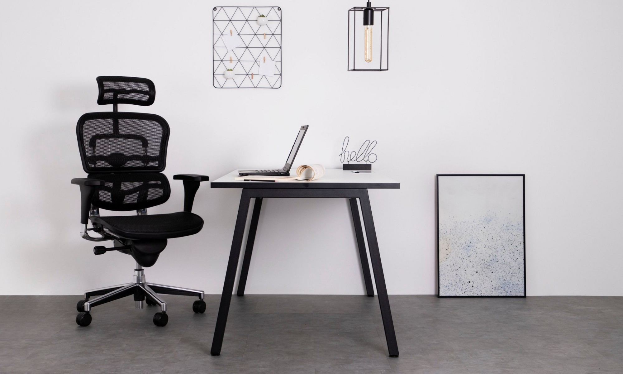 Główna galeria - Krzesło pracownicze ENJOY-R-HRMA-ERGOHUMAN (6)