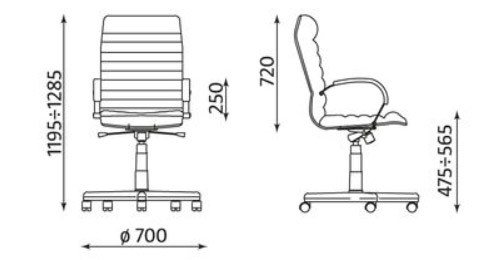 Fotel obrotowy ORION ST44-POL