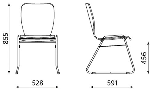 Główna galeria - Krzesło sklejkowe WING II CFS (2)