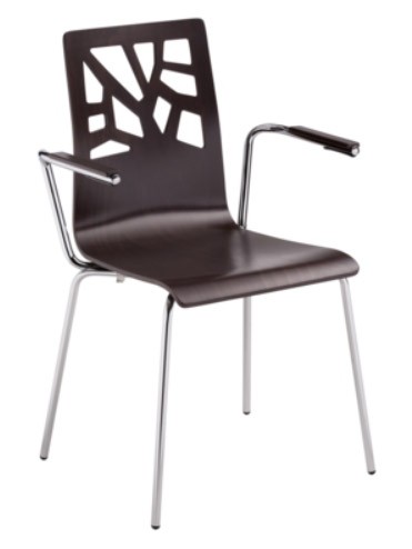 Krzesło kawiarniane VERBENA ARM