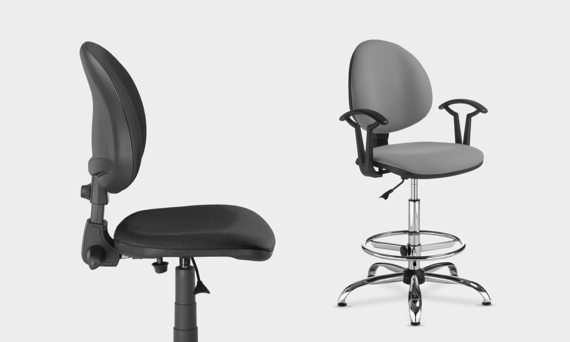 Główna galeria - Krzesło pracownicze SMART RB-CR ST02-CR GTP27 (3)