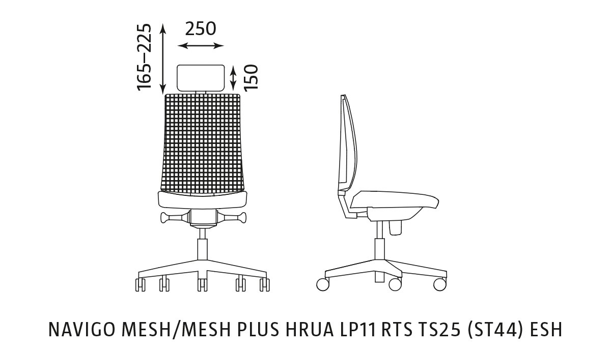 Główna galeria - Navigo KRZESŁO BIUROWE OBROTOWE MESH (6)