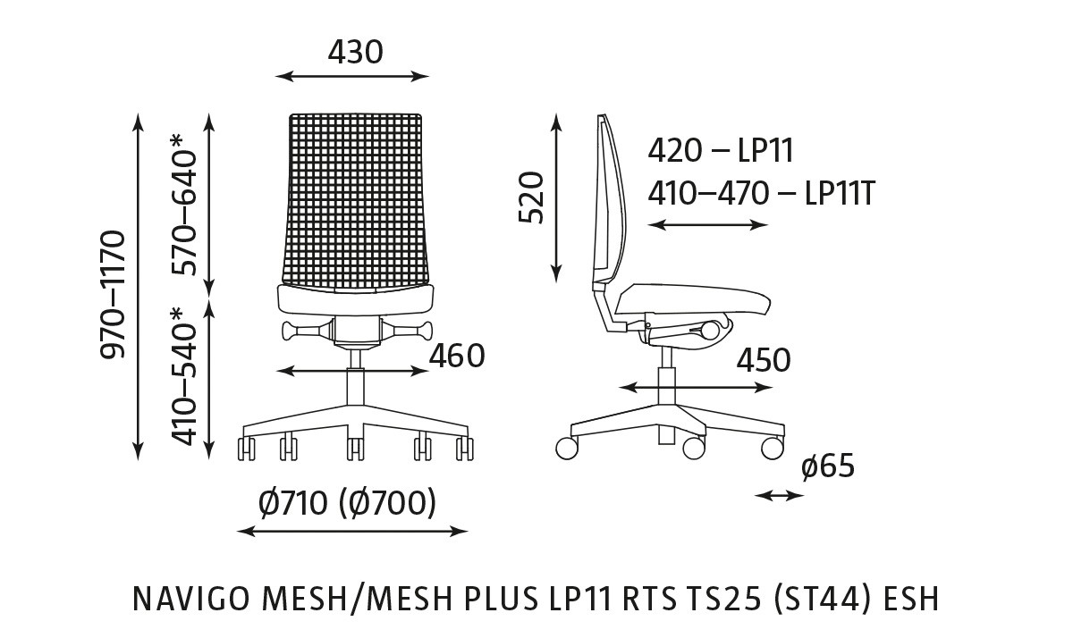 Główna galeria - Navigo KRZESŁO BIUROWE OBROTOWE MESH (7)