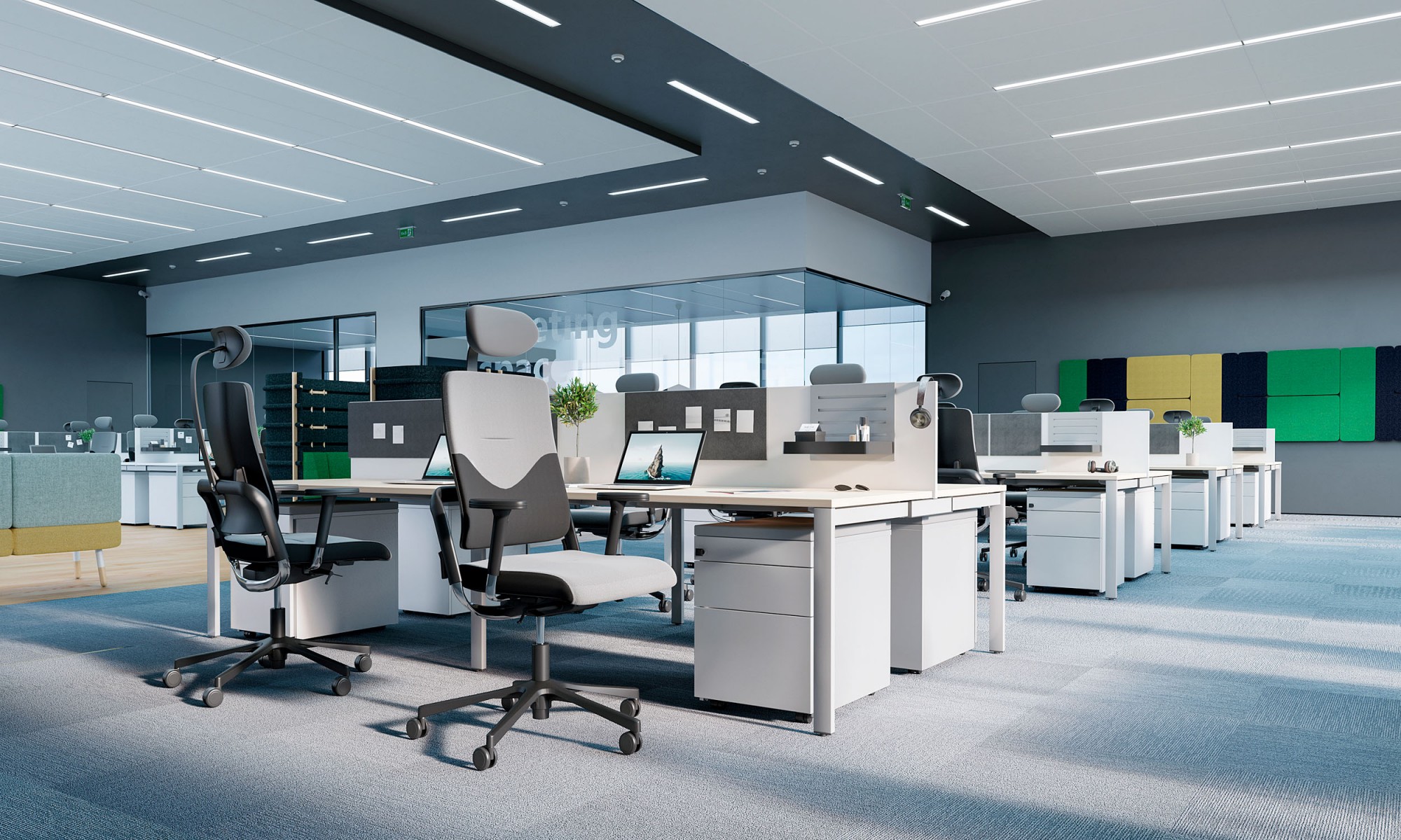 Główna galeria - XENIUM KRZESŁO BIUROWE OBROTOWE MESH (9)