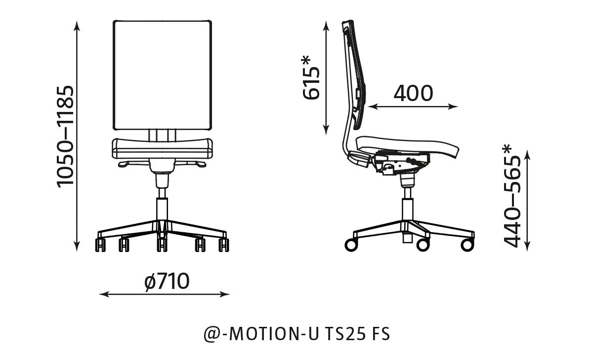 Główna galeria - Krzesło pracownicze @-MOTION U FS (3)