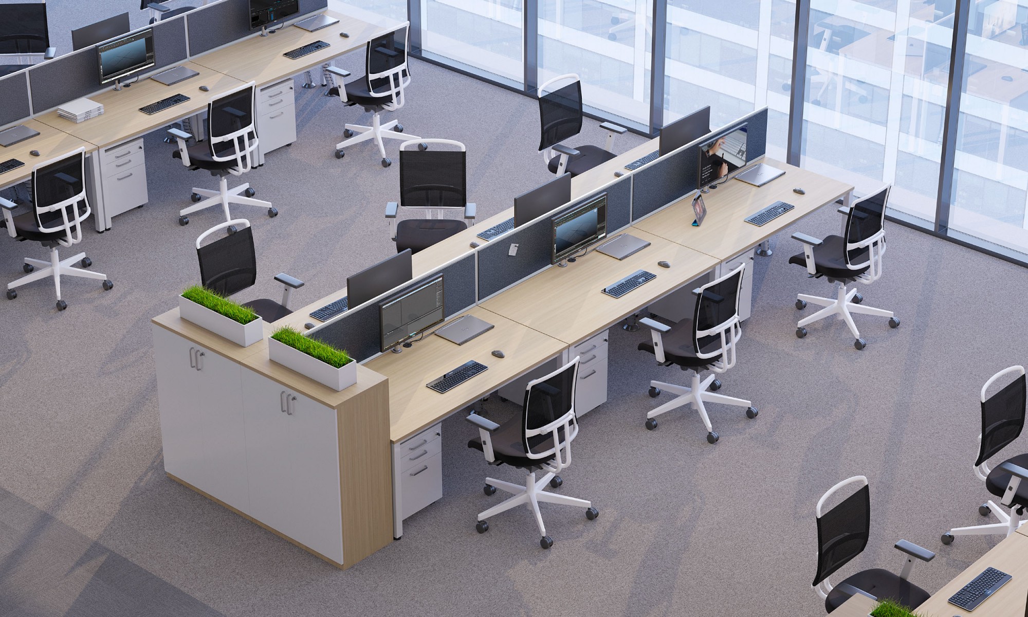 Główna galeria - Krzesło pracownicze @-SENSE-PW-BL FS (4)