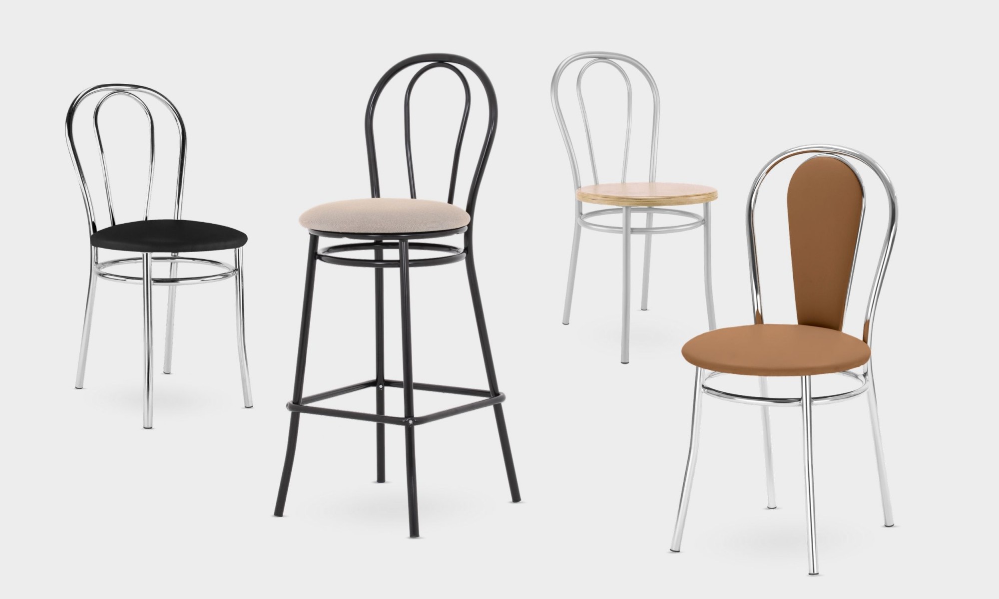 Główna galeria - Stołek barowy TULIPAN 78 WOOD (3)