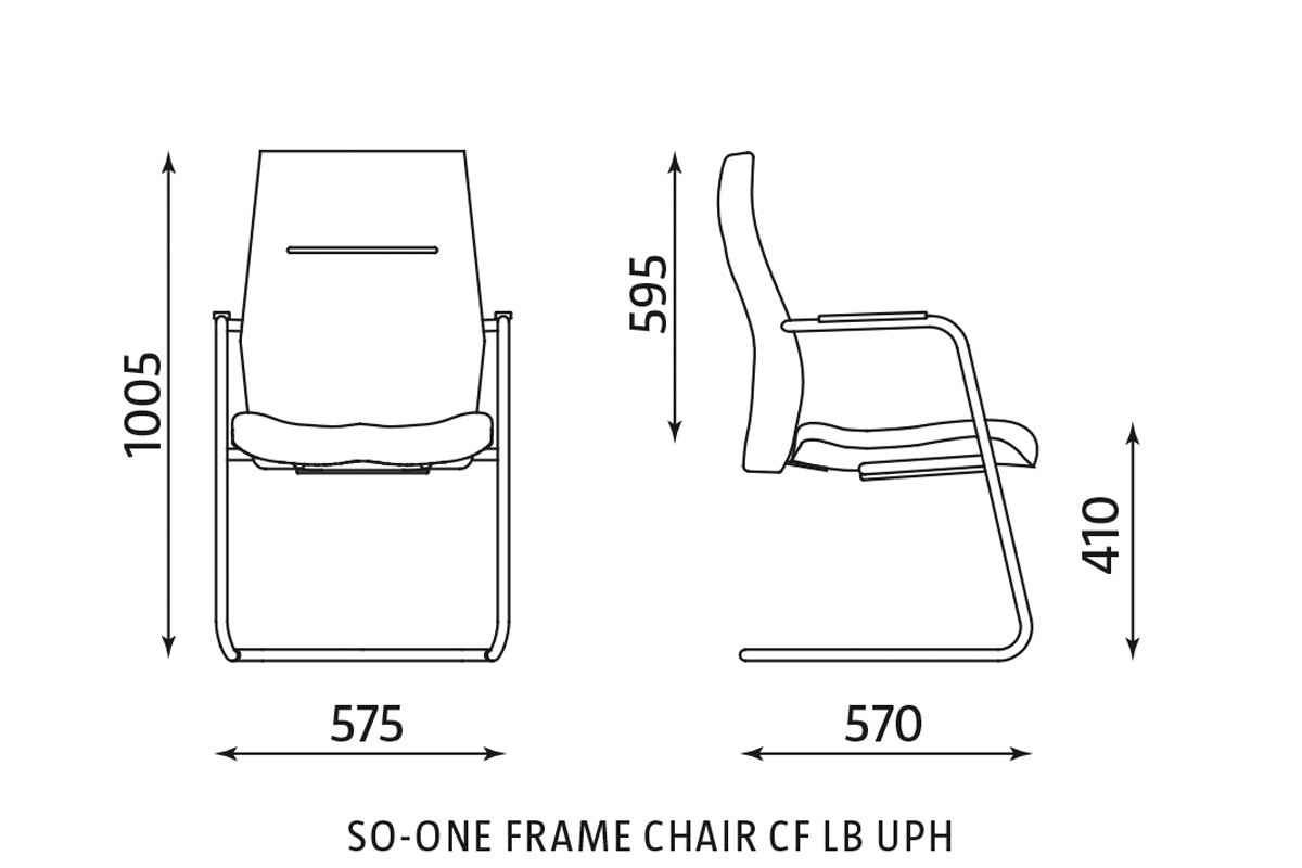Główna galeria - Krzesło konferencyjne SO-ONE CF LB UPH (2)