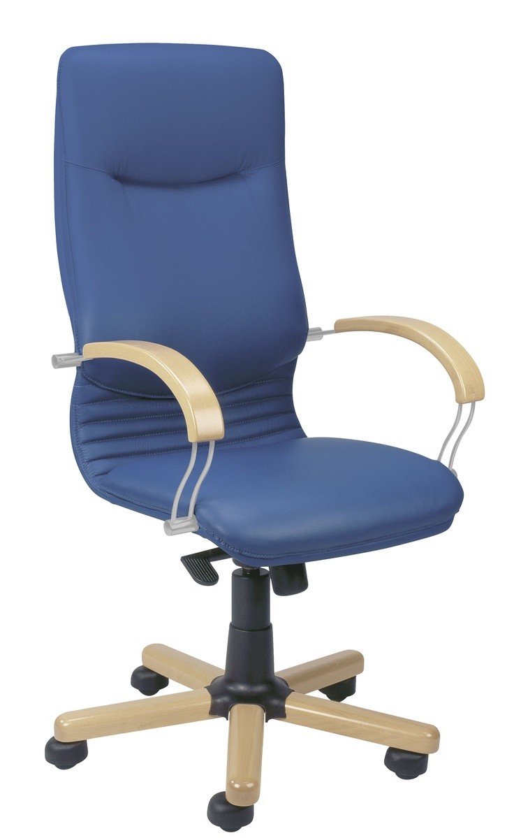 Fotel obrotowy NOVA WOOD ALU