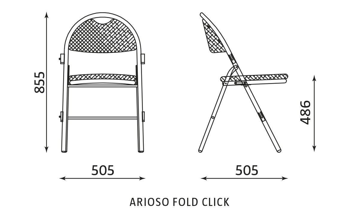 Główna galeria - Krzesło konferencyjne ARIOSO FOLD CLICK (2)