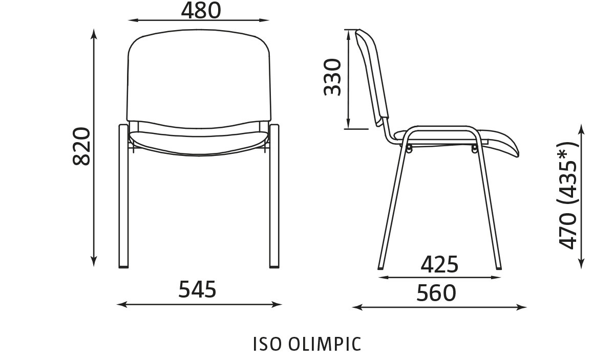 Główna galeria - Krzesło konferencyjne ISO OLIMPIC (2)